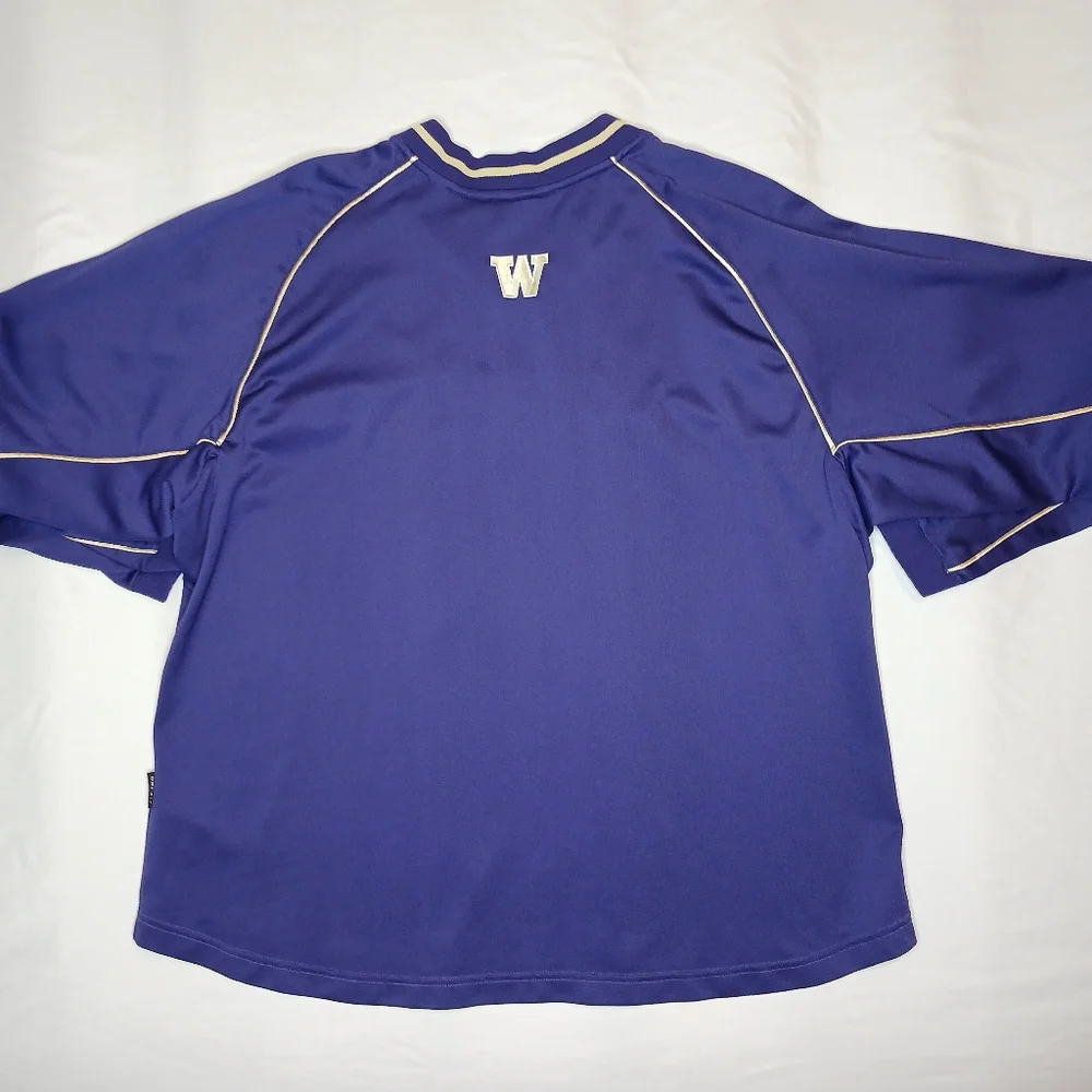 Vtg Made In USA Nike Team Center Swoosh U Of Washington Pullover Sweatshirt XXL - Picture 7 of 10